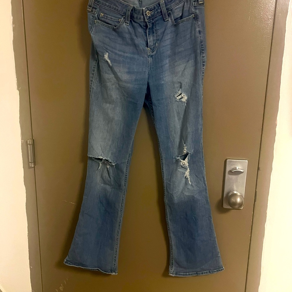 Hollister pants mid rise boot size w30 L30